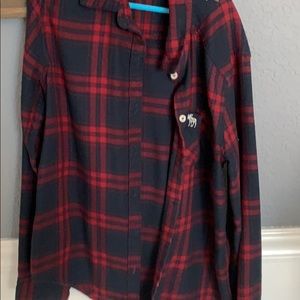 Red and blue flannel